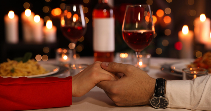 Erstes Date Ideen: Candle-Light-Dinner